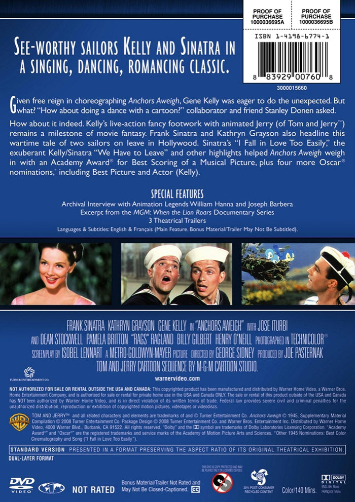 Anchors Aweigh [DVD]