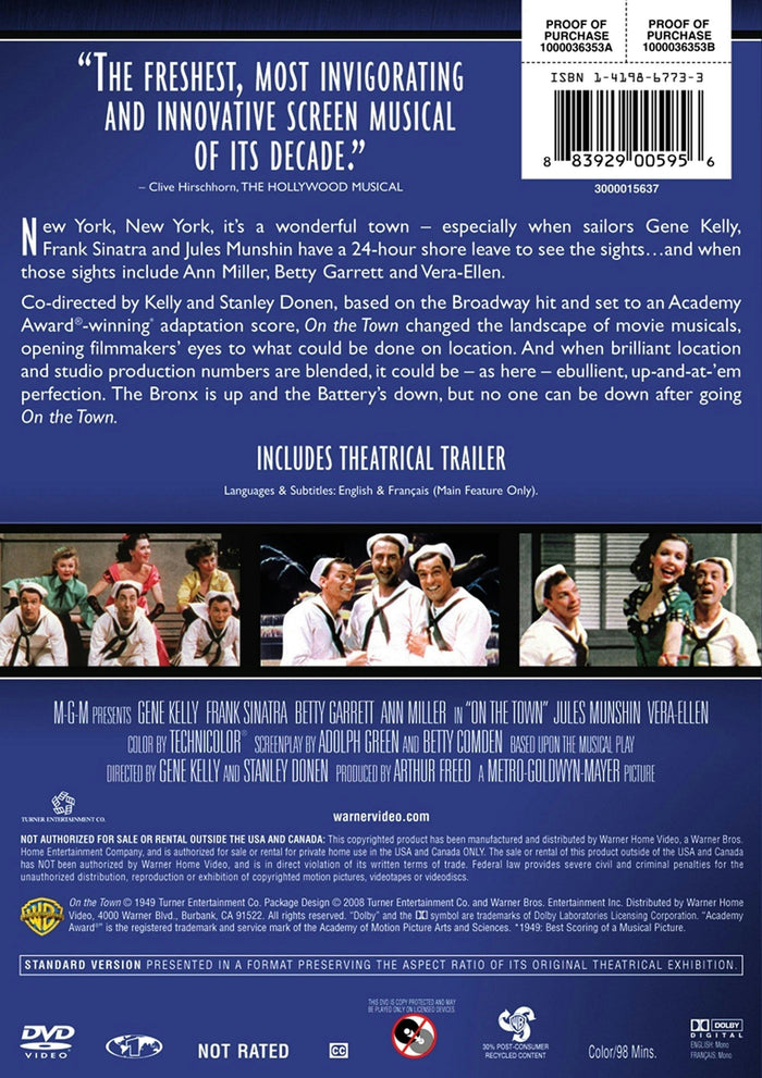 On The Town [DVD]