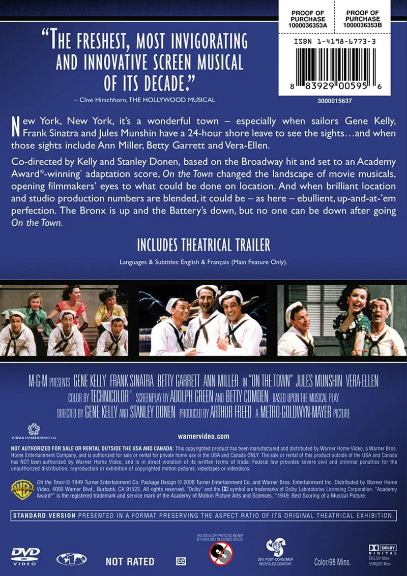 On The Town [DVD]