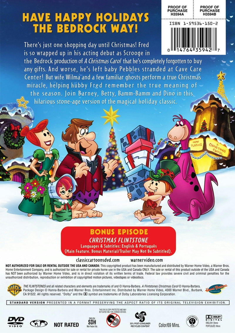A Flintstones Christmas Carol [DVD]