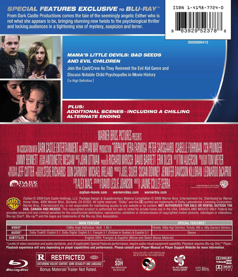 Orphan (Blu-ray New Box Art) [Blu-ray]