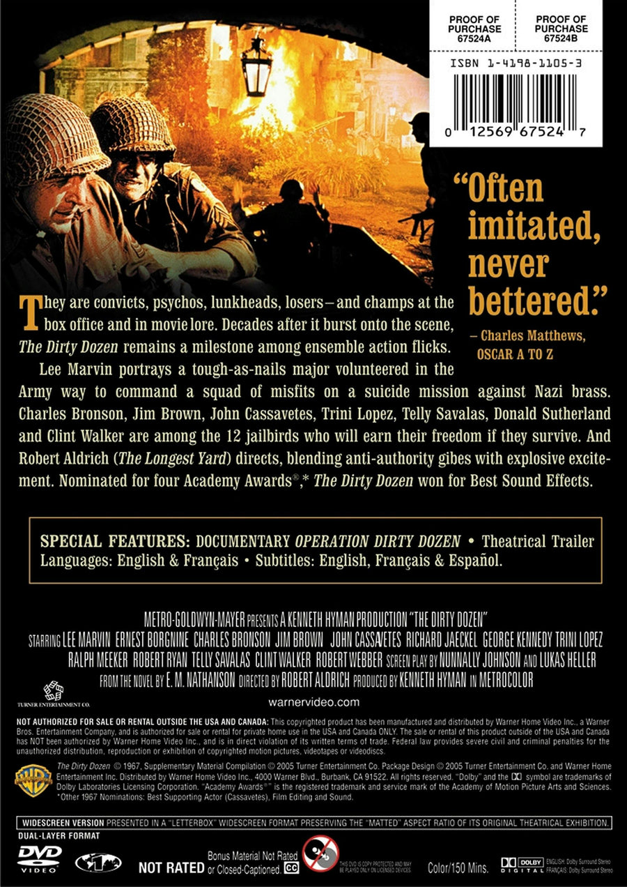 The Dirty Dozen [DVD]