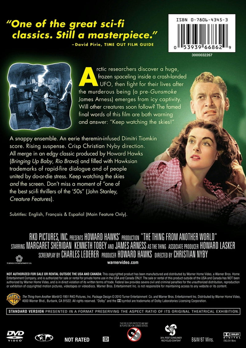 The Thing from Another World [DVD]