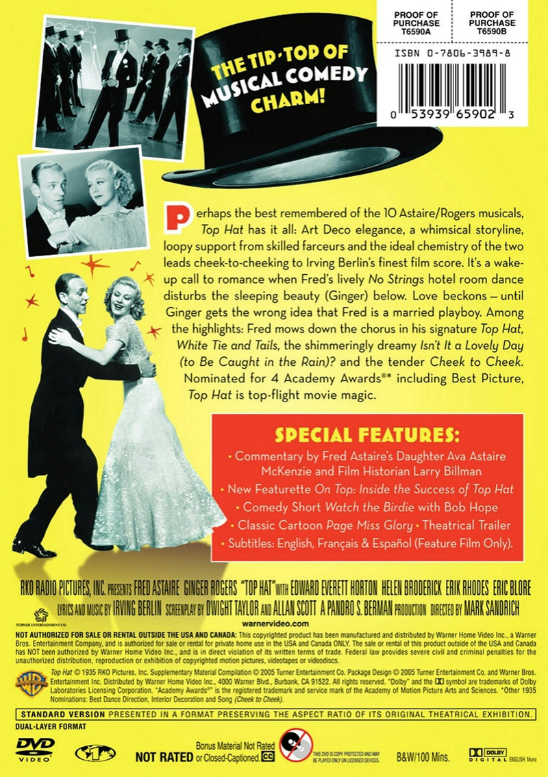 Top Hat [DVD]