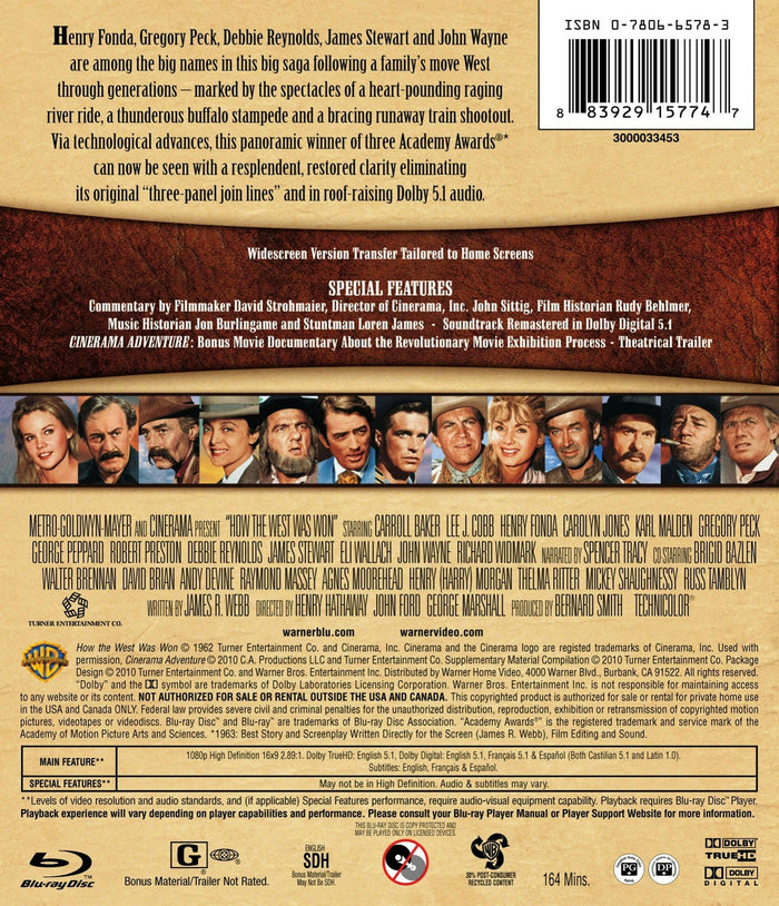How The West Was Won [Blu-ray]