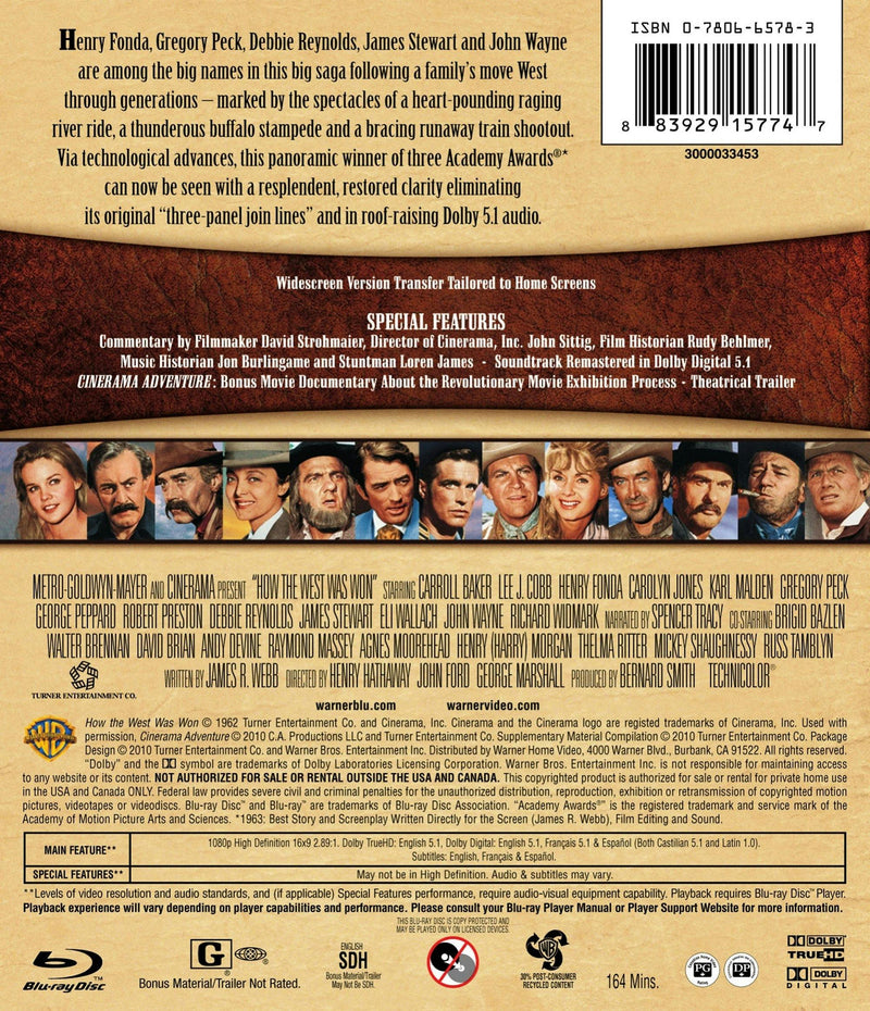 How The West Was Won [Blu-ray]