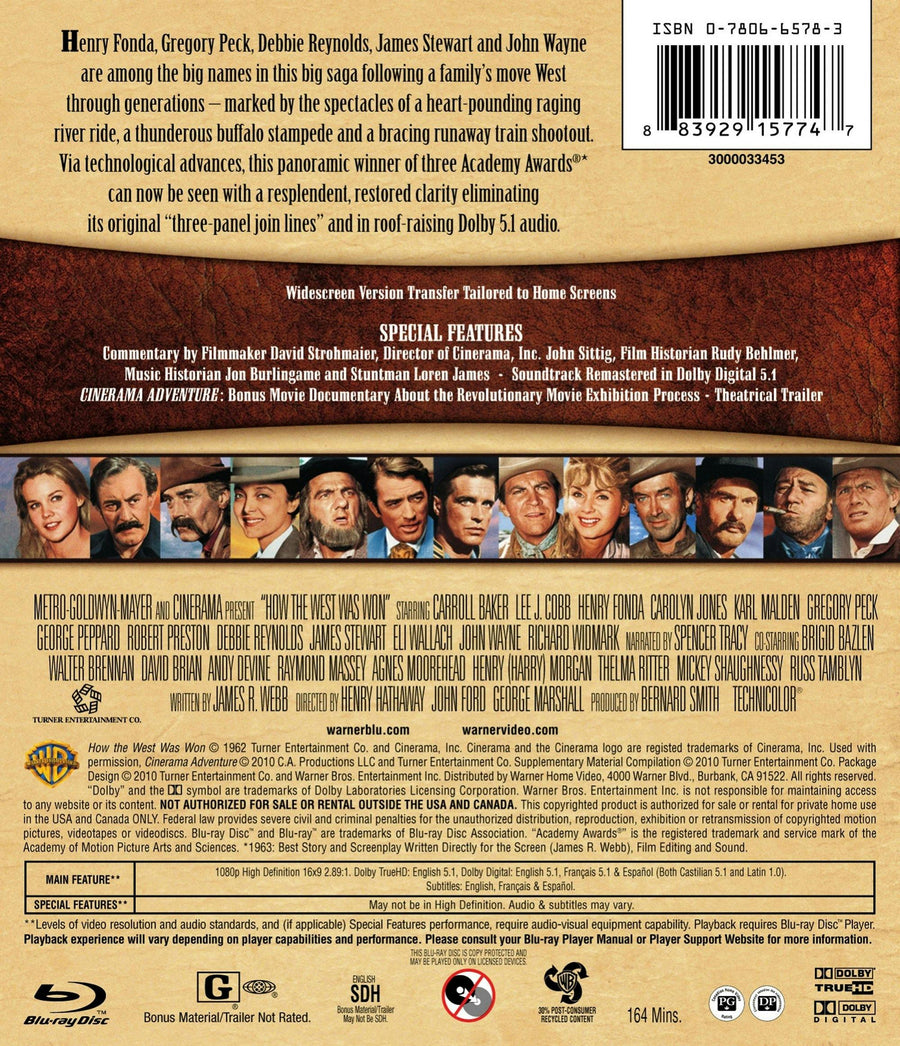How the West Was Won (Blu-ray Special Edition) [Blu-ray]