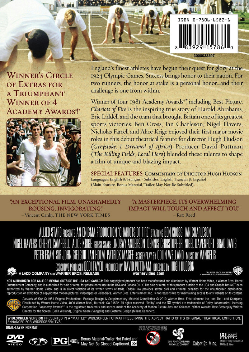 Chariots of Fire (DVD New Packaging) [DVD]