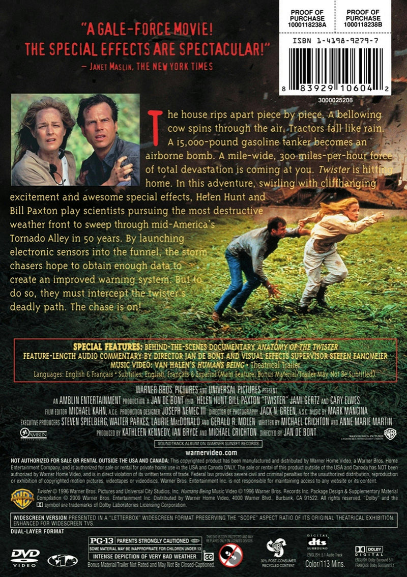 Twister [DVD]