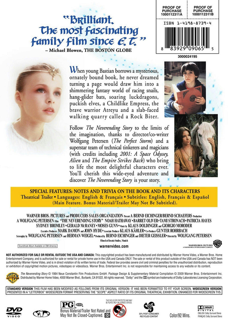 The Neverending Story (DVD New Packaging) [DVD]