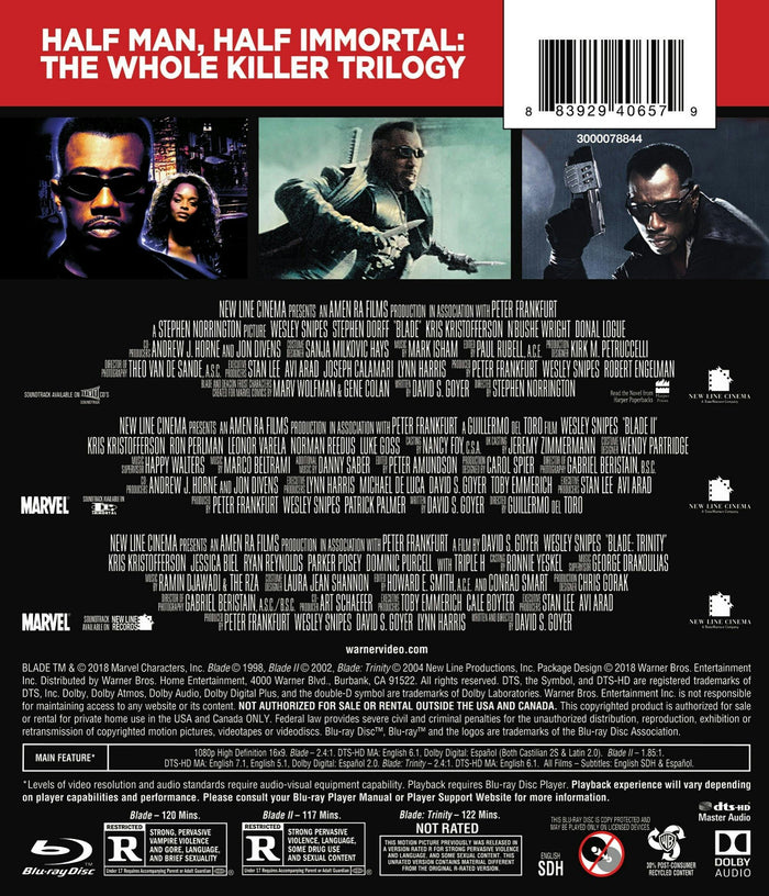 Blade 1-3 (Box Set) [Blu-ray]