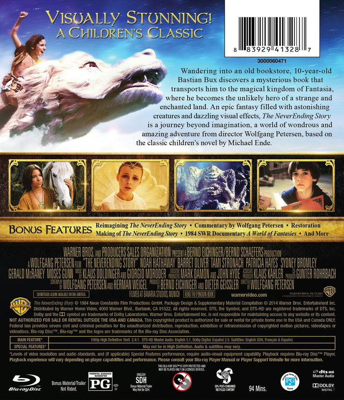 The Neverending Story [Blu-ray]