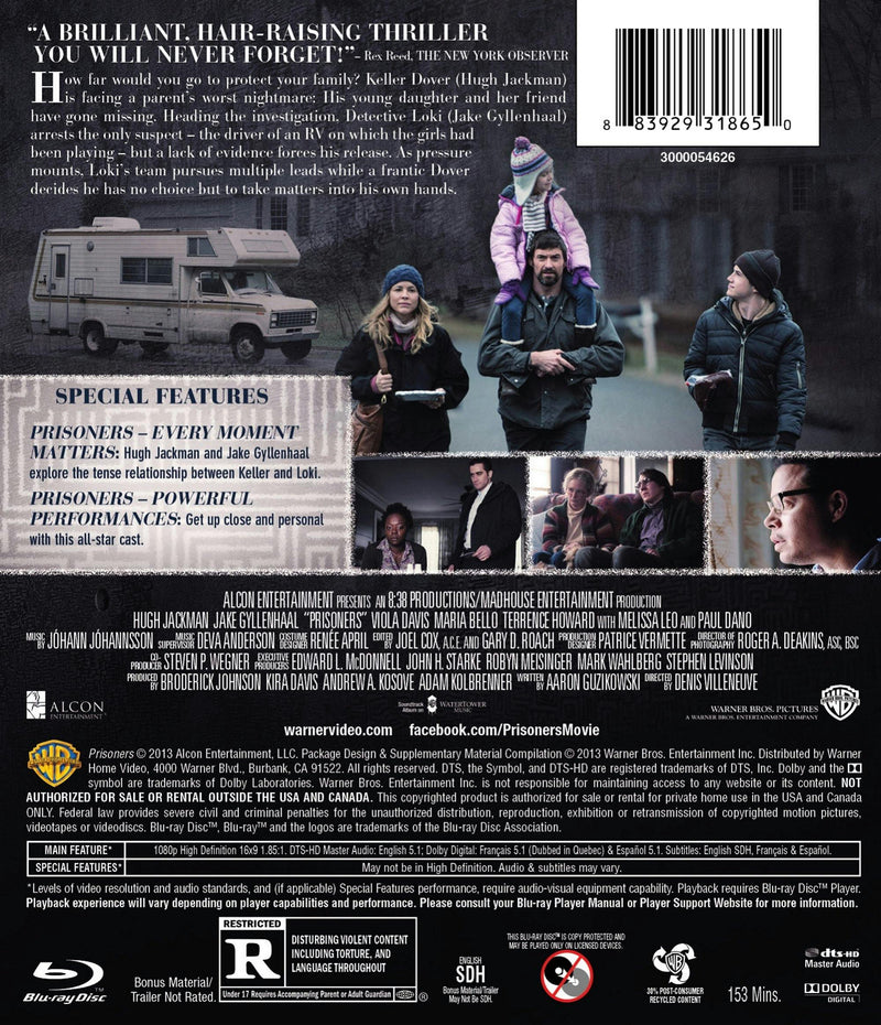 Prisoners [Blu-ray]