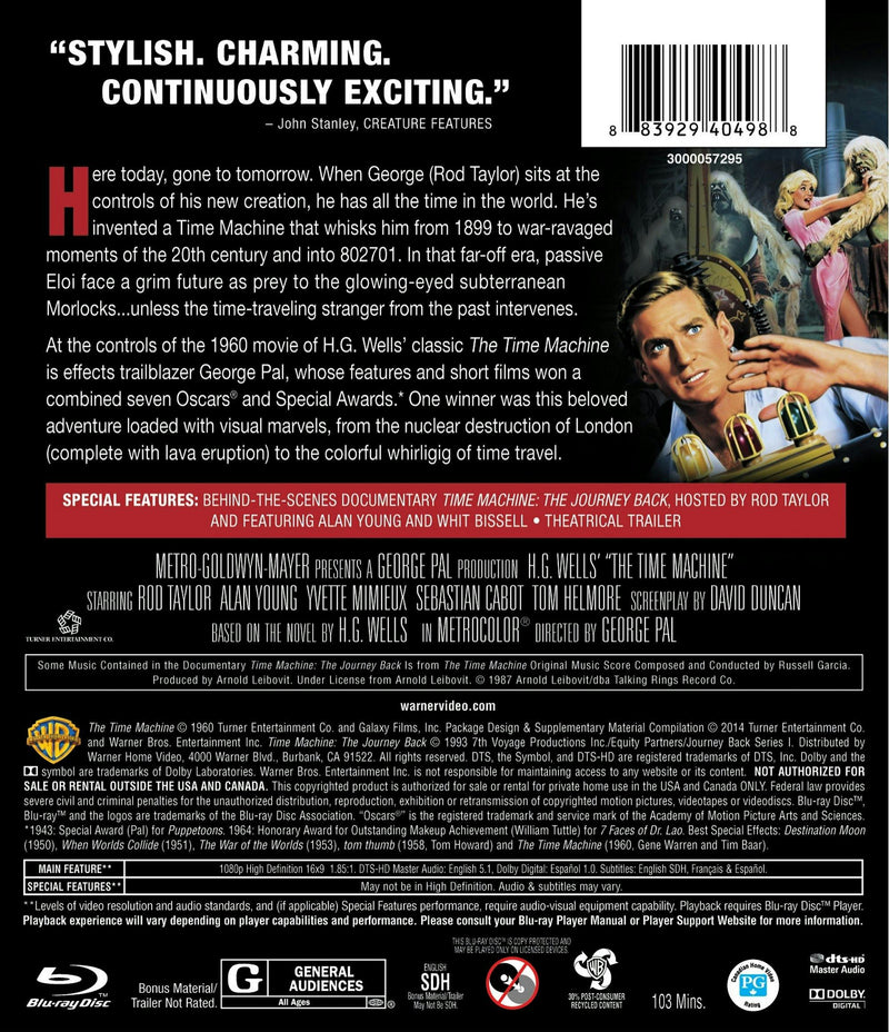 The Time Machine [Blu-ray]