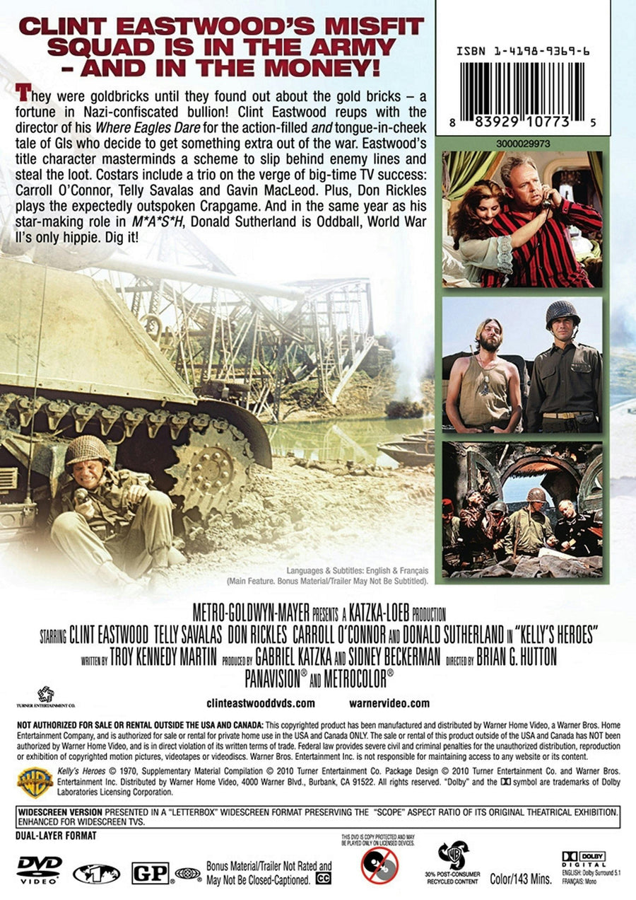 Kelly's Heroes (DVD Widescreen) [DVD]