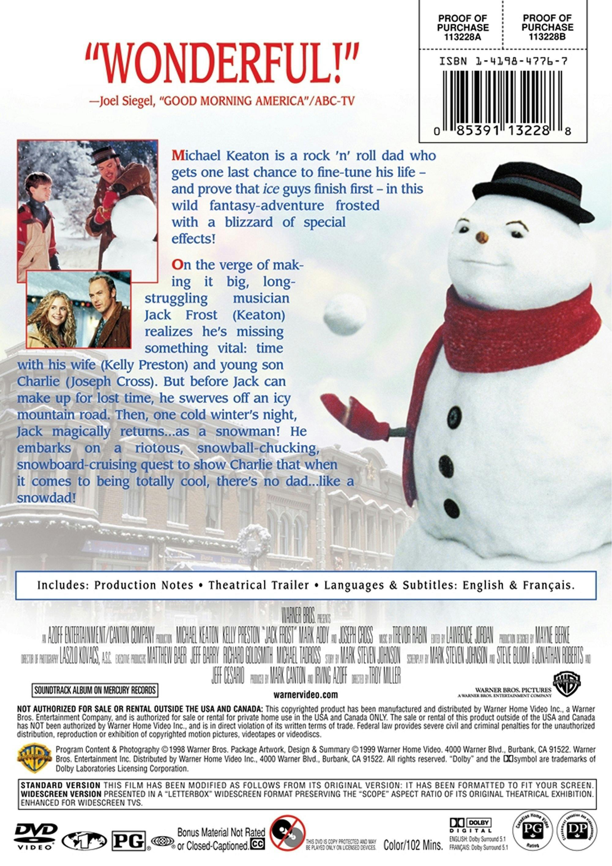 Jack Frost [DVD] – GRUV Entertainment