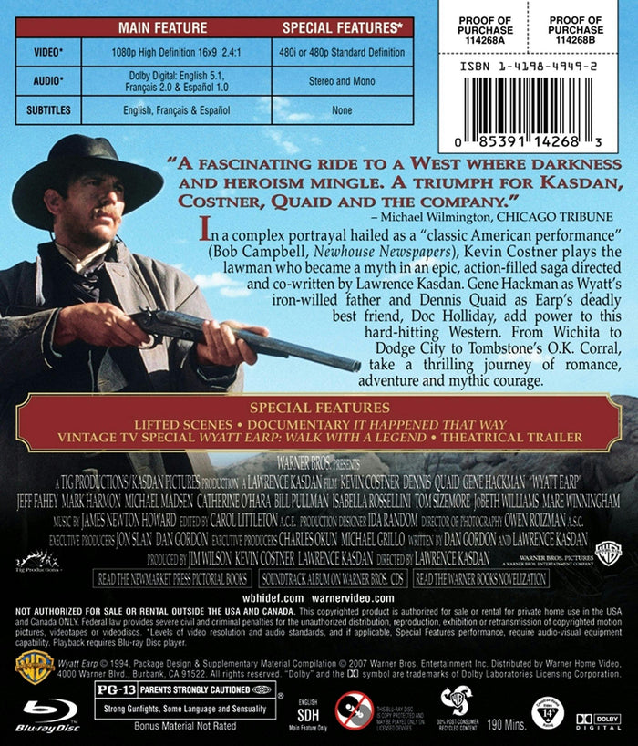 Wyatt Earp [Blu-ray]