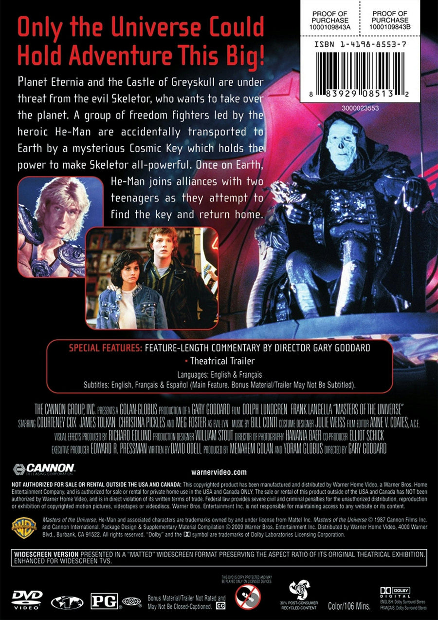 Masters of the Universe (DVD New Packaging) [DVD]