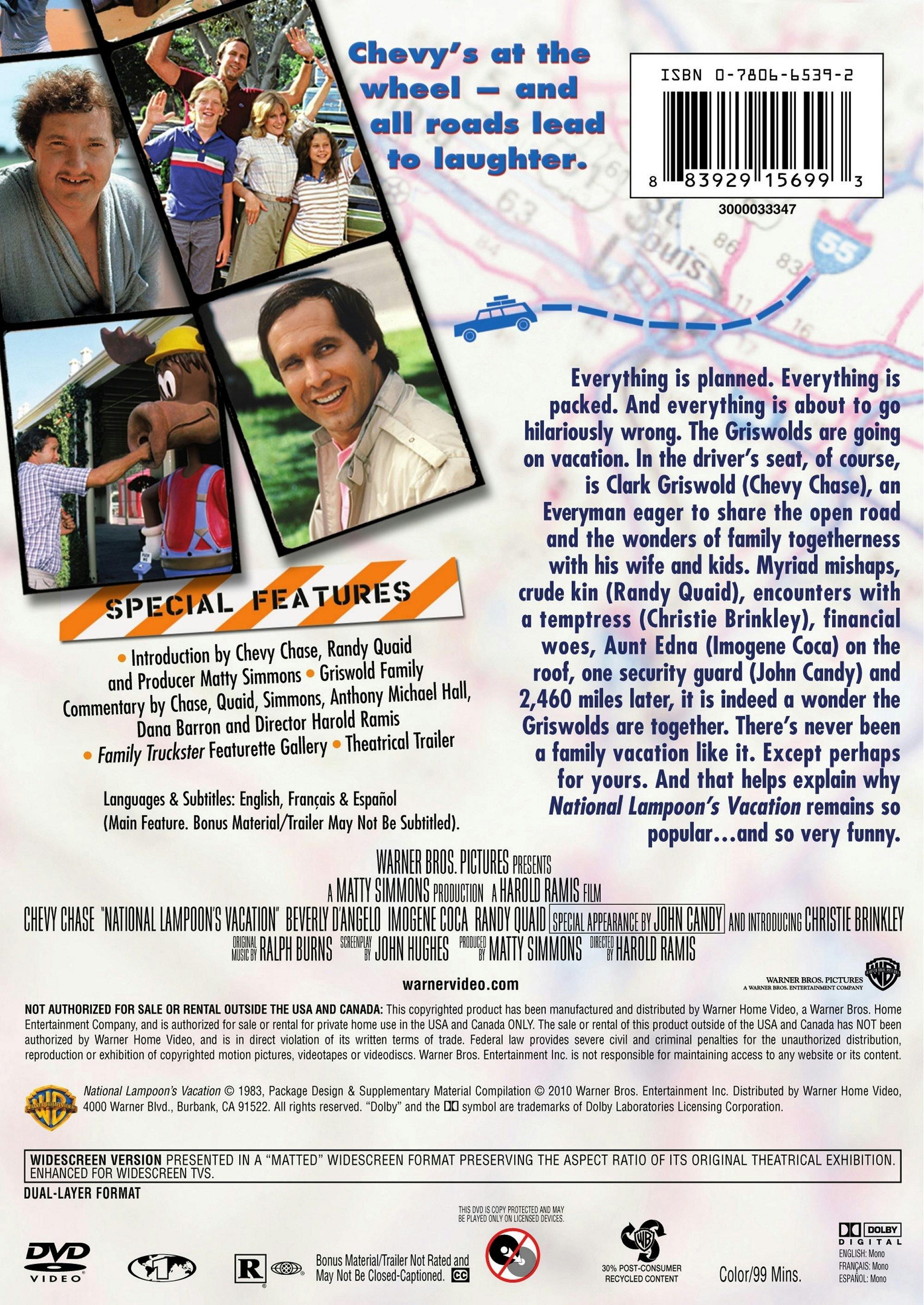 National Lampoon's Vacation (DVD New Box Art) [DVD] – GRUV