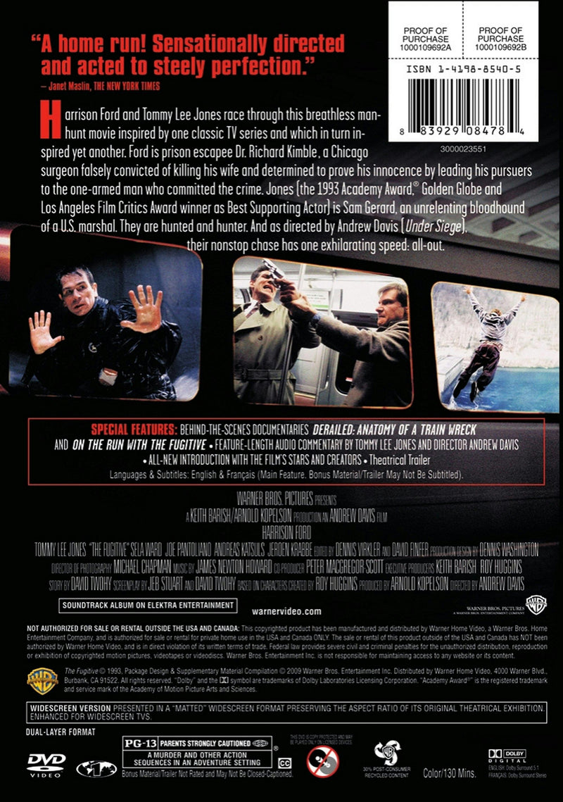 The Fugitive (DVD New Packaging) [DVD]