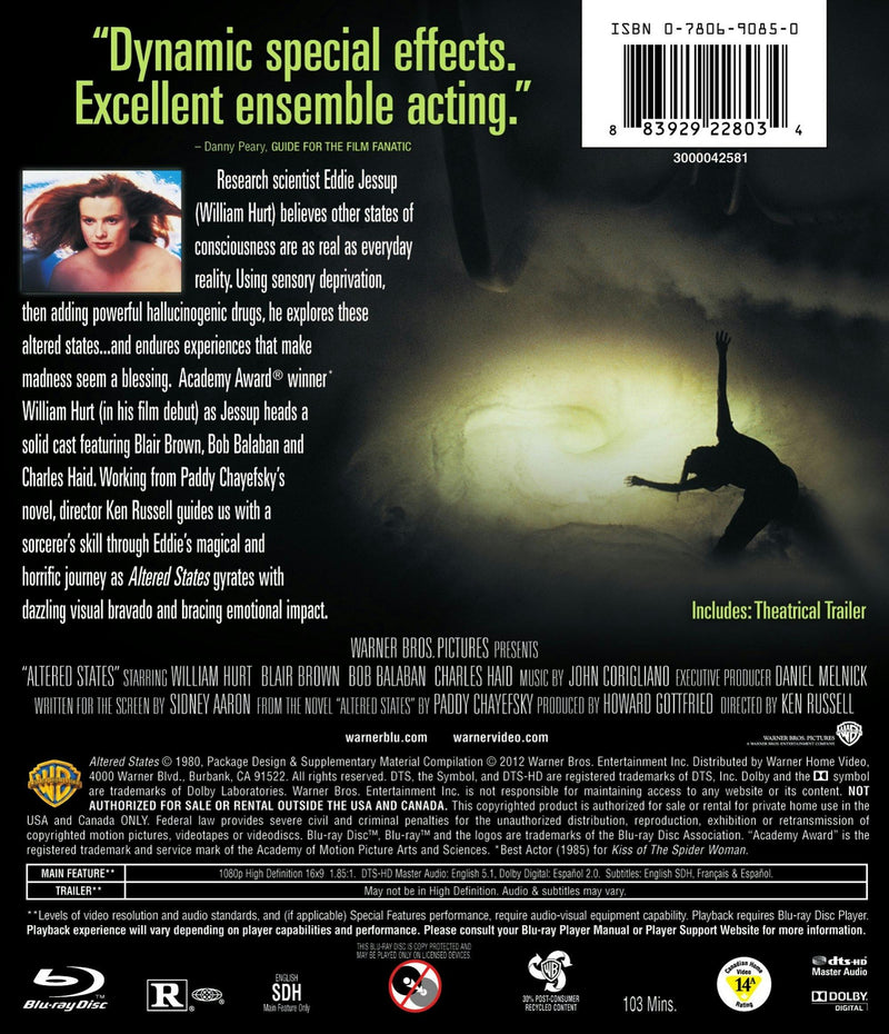 Altered States [Blu-ray]
