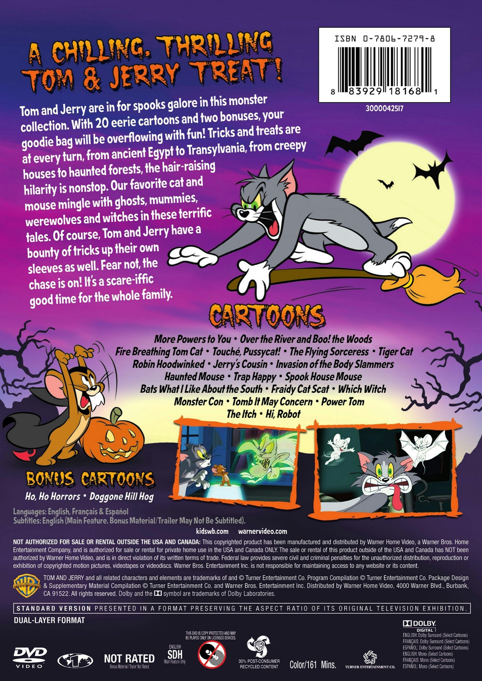 Tom and Jerry: Tricks and Treats [DVD] – GRUV Entertainment