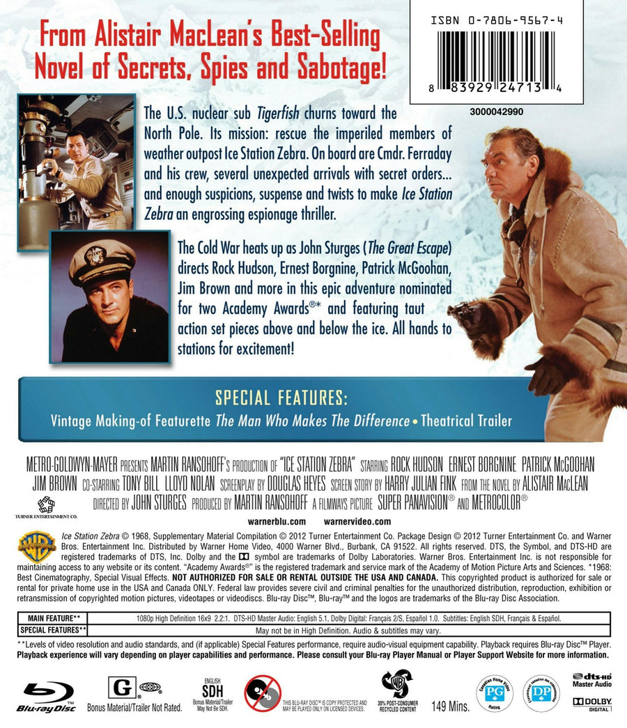 Ice Station Zebra [Blu-ray]
