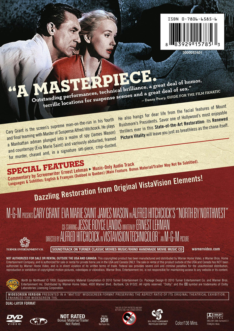 North By Northwest [DVD]