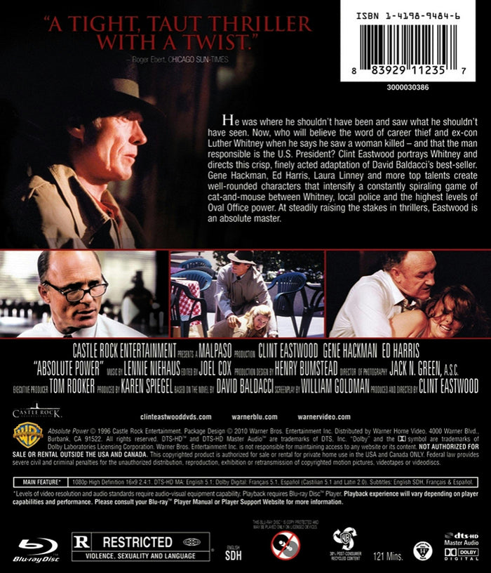 Absolute Power [Blu-ray]