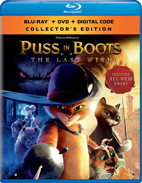 Puss in Boots: The Last Wish (with DVD) [Blu-ray]