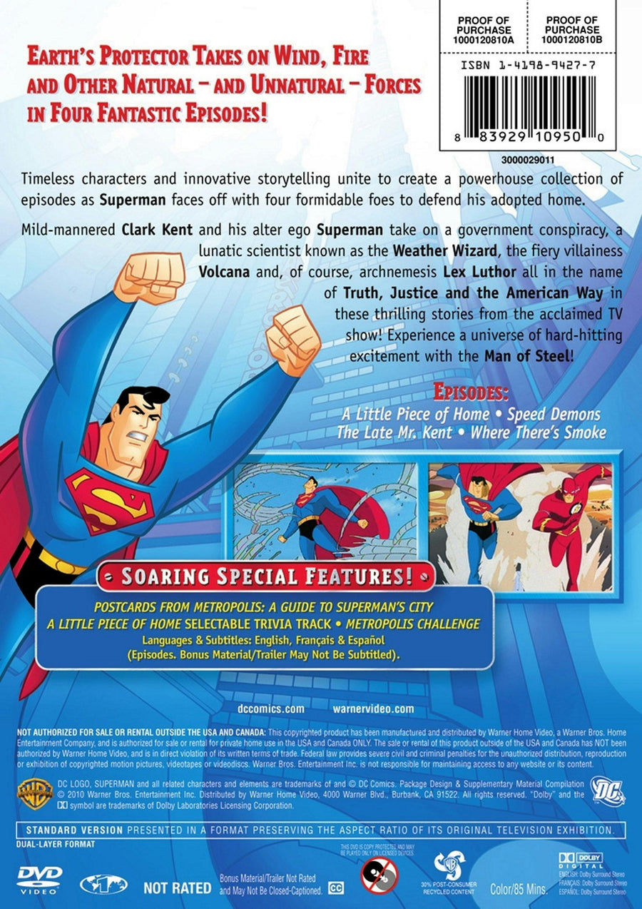Superman - Animated: A Little Piece of Home [DVD]
