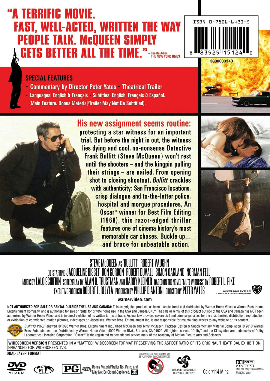 Bullitt (DVD New Packaging) [DVD]