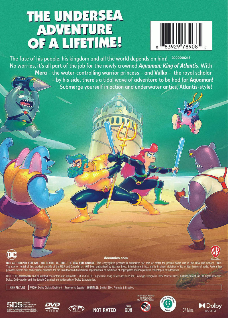 Aquaman: King of Atlantis [DVD]