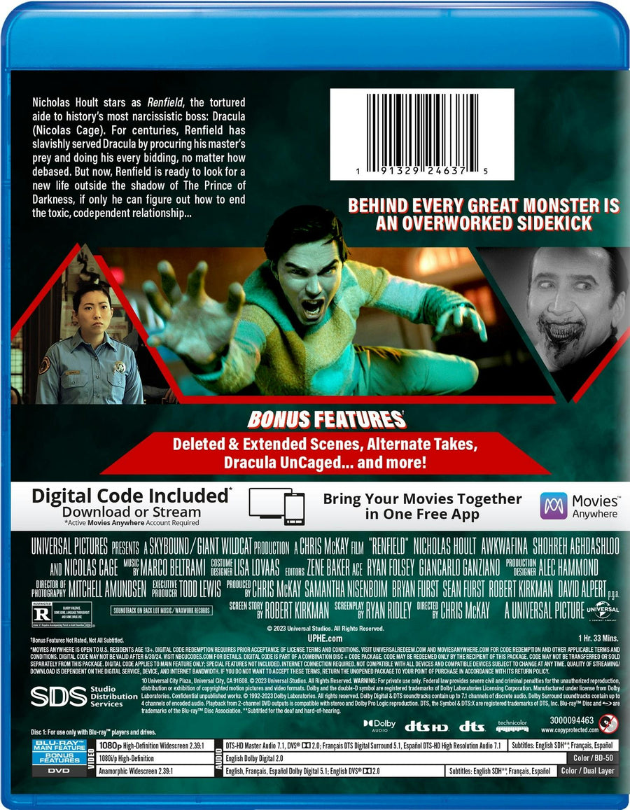 Renfield (with DVD) [Blu-ray]