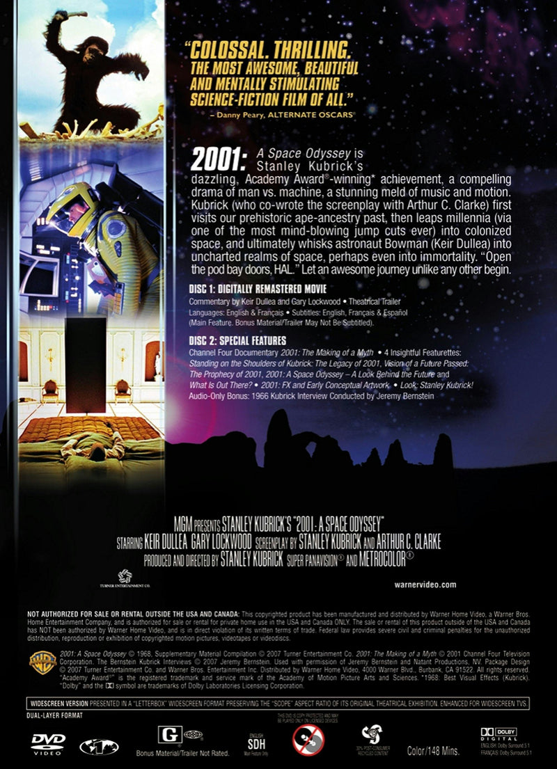 2001 - A Space Odyssey (Special Edition) [DVD]