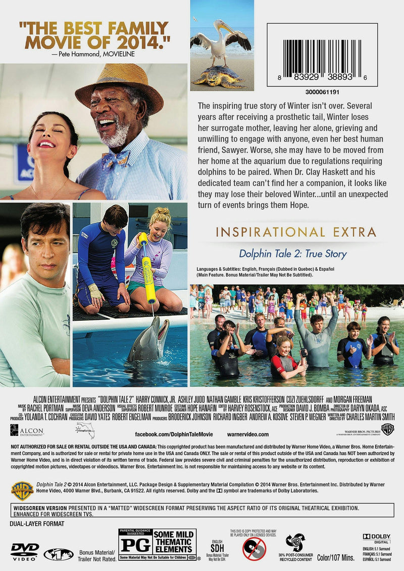 Dolphin Tale 2 [DVD]