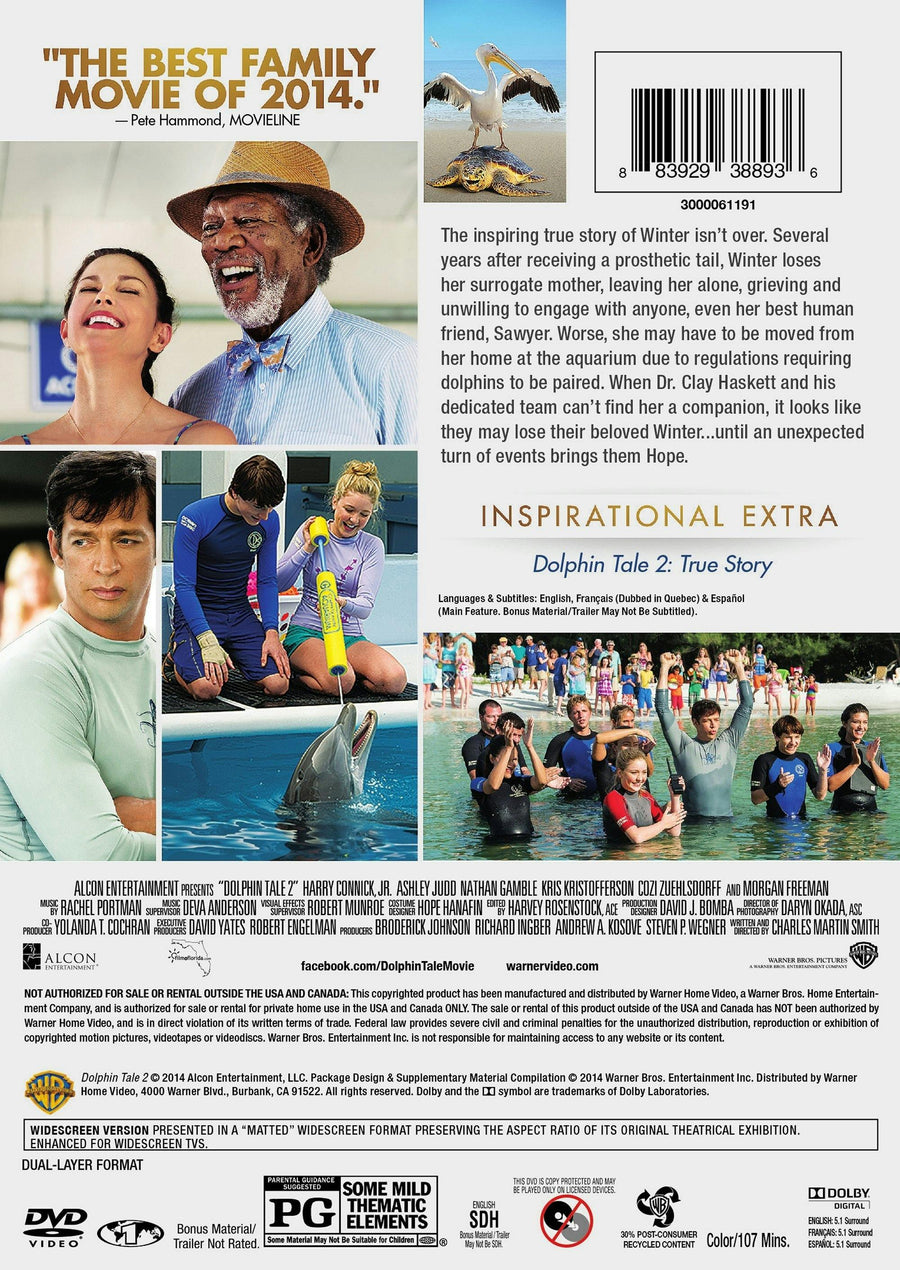 Dolphin Tale 2 [DVD]