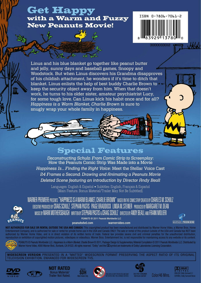 Charlie Brown: Happiness Is a Warm Blanket, Charlie Brown [DVD]