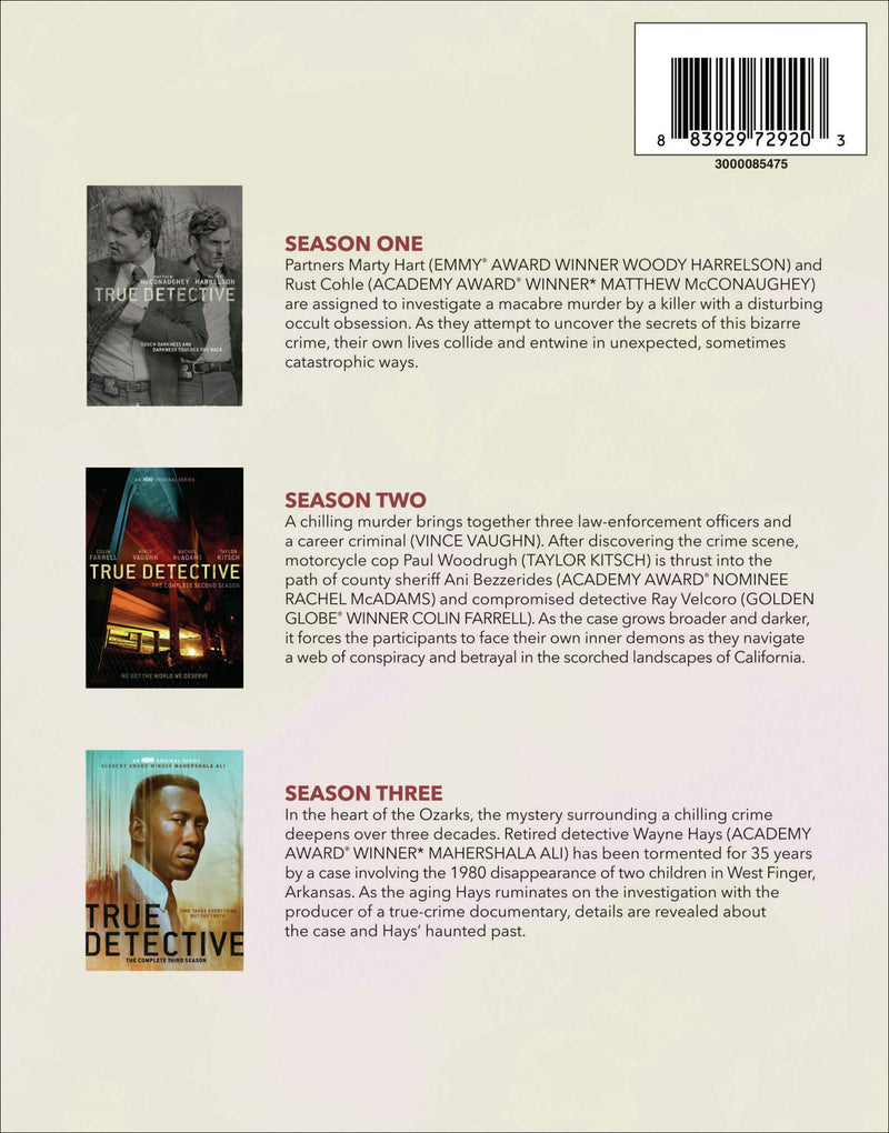True Detective: The Complete Seasons 1-3 (Box Set) [Blu-ray]