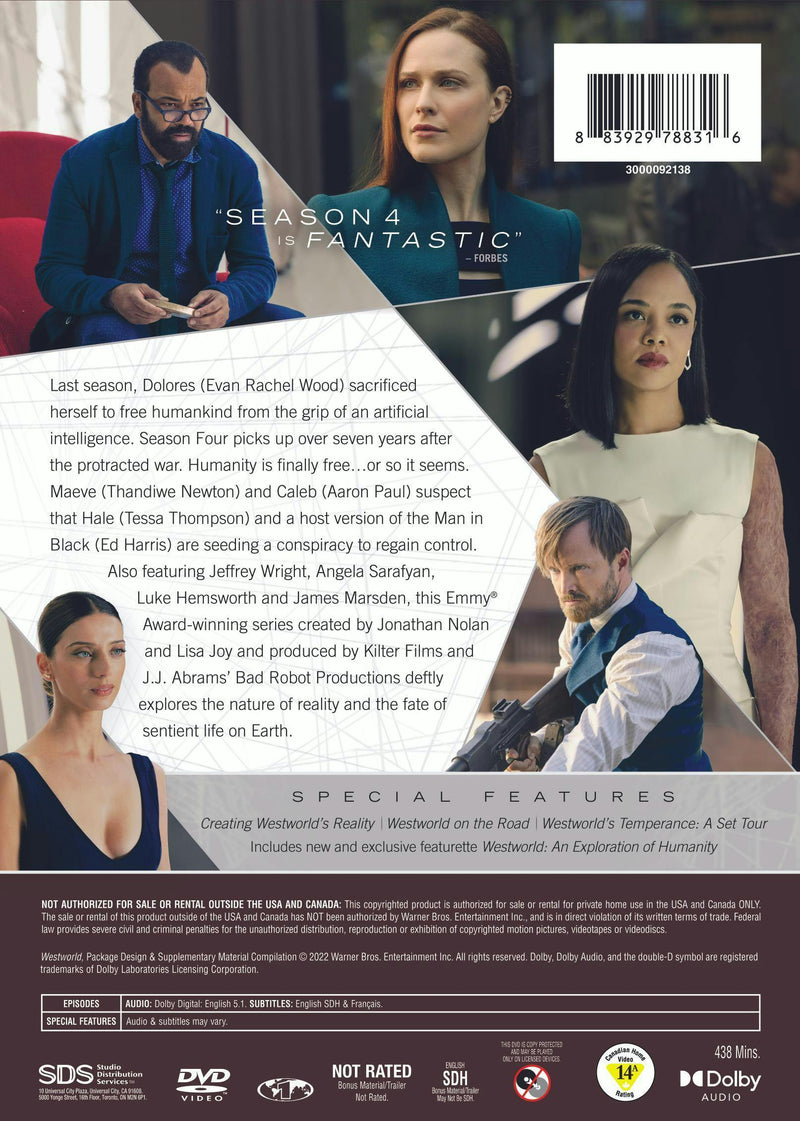 Westworld: Season Four - The Choice (Box Set) [DVD]