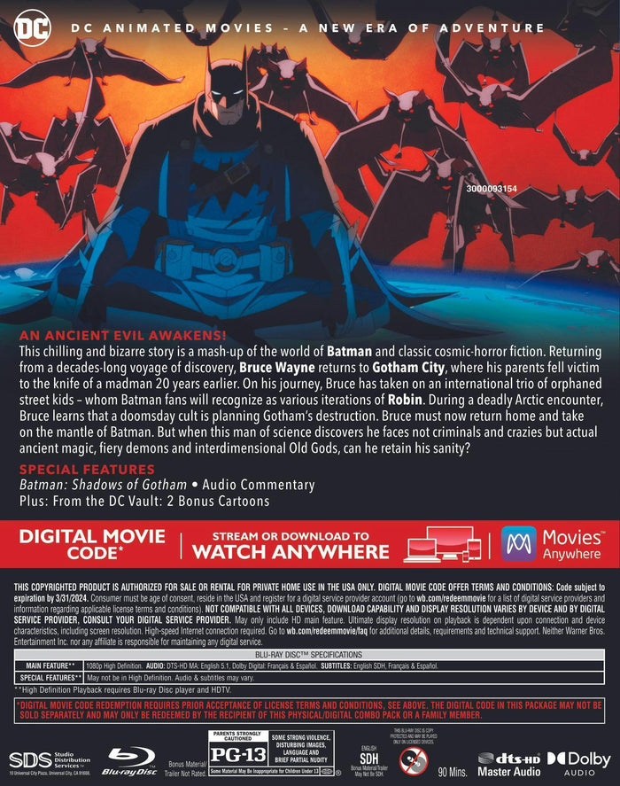 Batman: The Doom That Came to Gotham [Blu-ray]