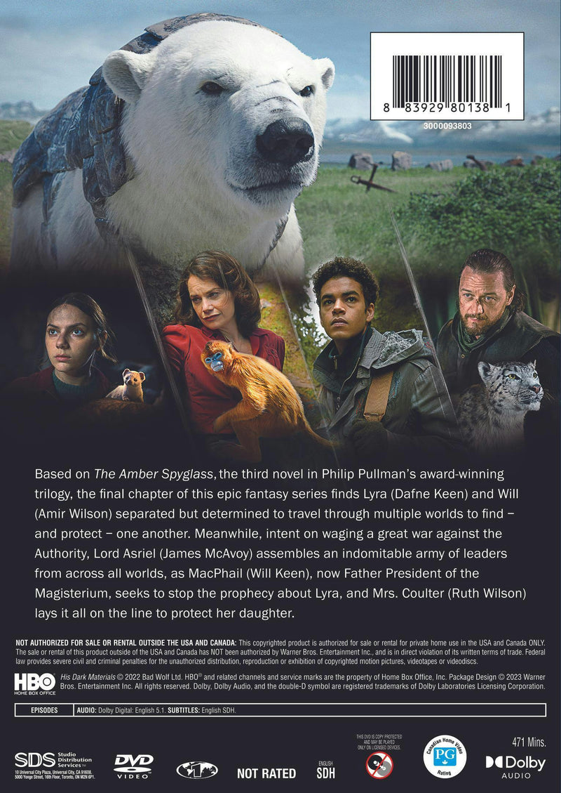 His Dark Materials: Season Three (Box Set) [DVD]