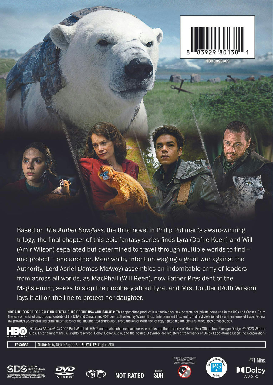 His Dark Materials: Season Three (Box Set) [DVD]