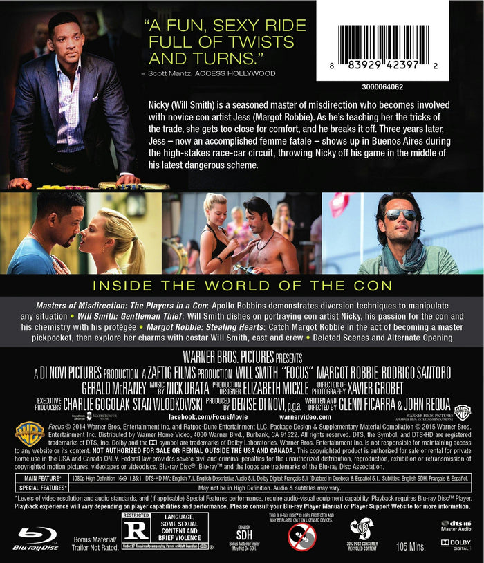 Focus [Blu-ray]
