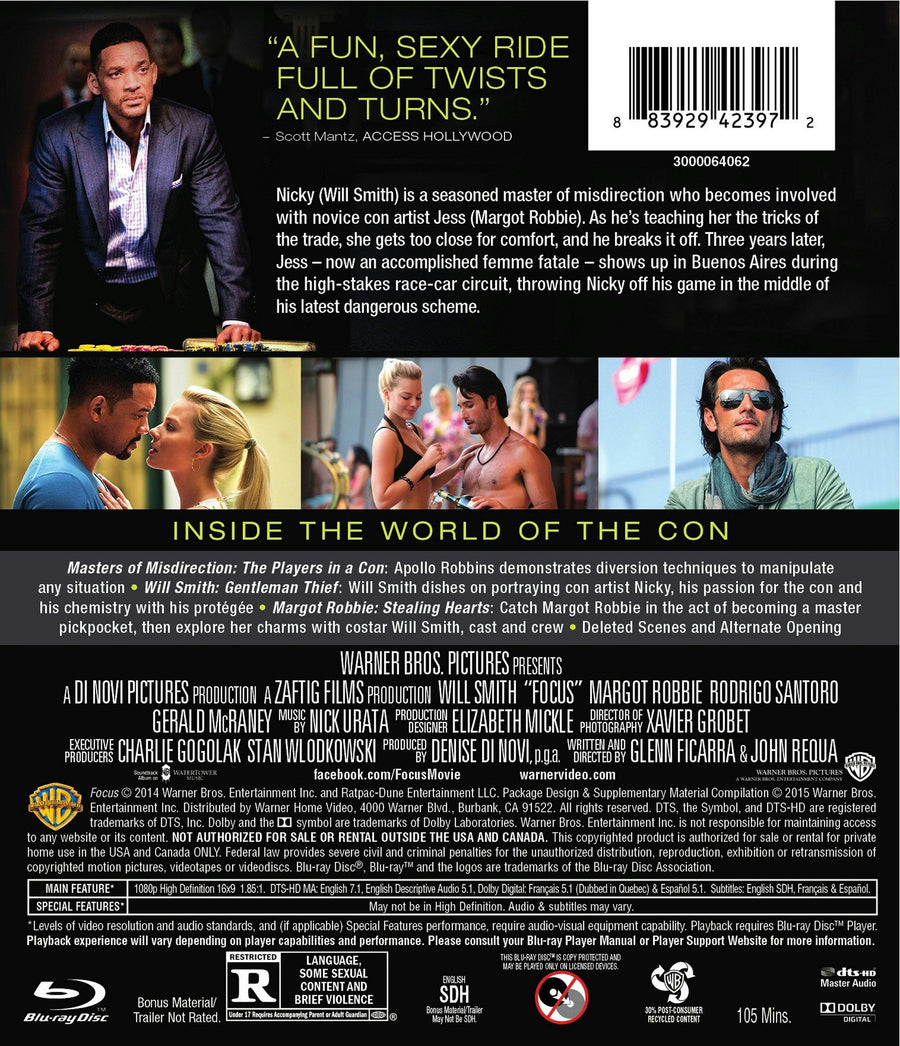 Focus [Blu-ray]