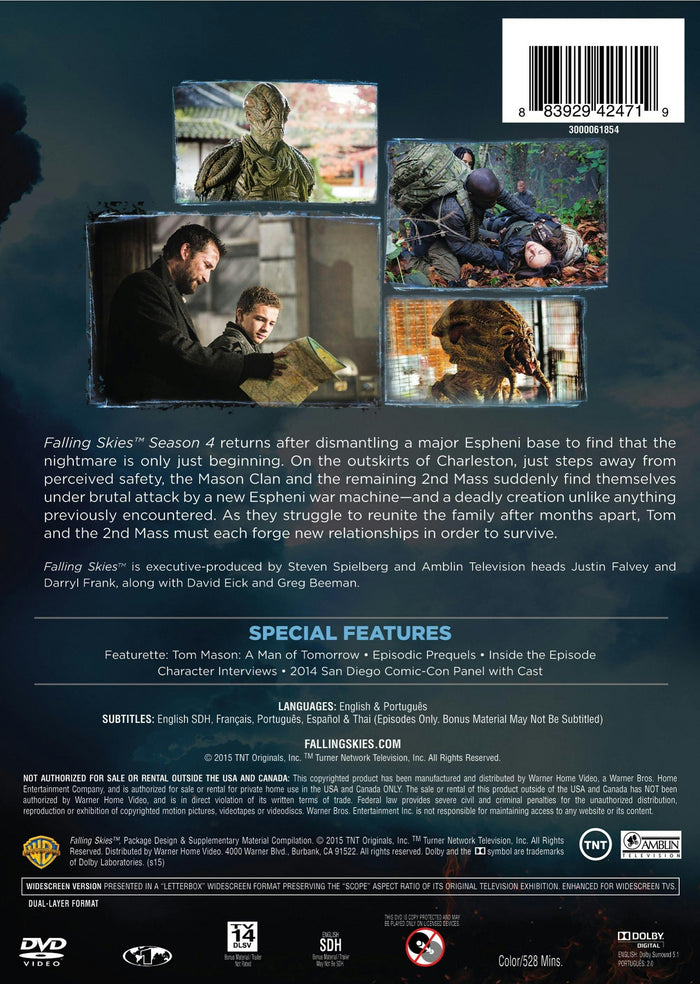Falling Skies: The Complete Fourth Season (Box Set) [DVD]
