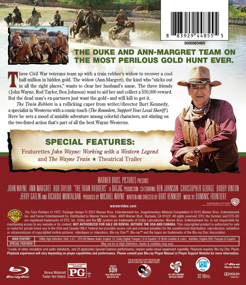 The Train Robbers [Blu-ray]
