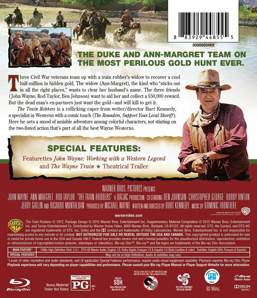 The Train Robbers [Blu-ray]