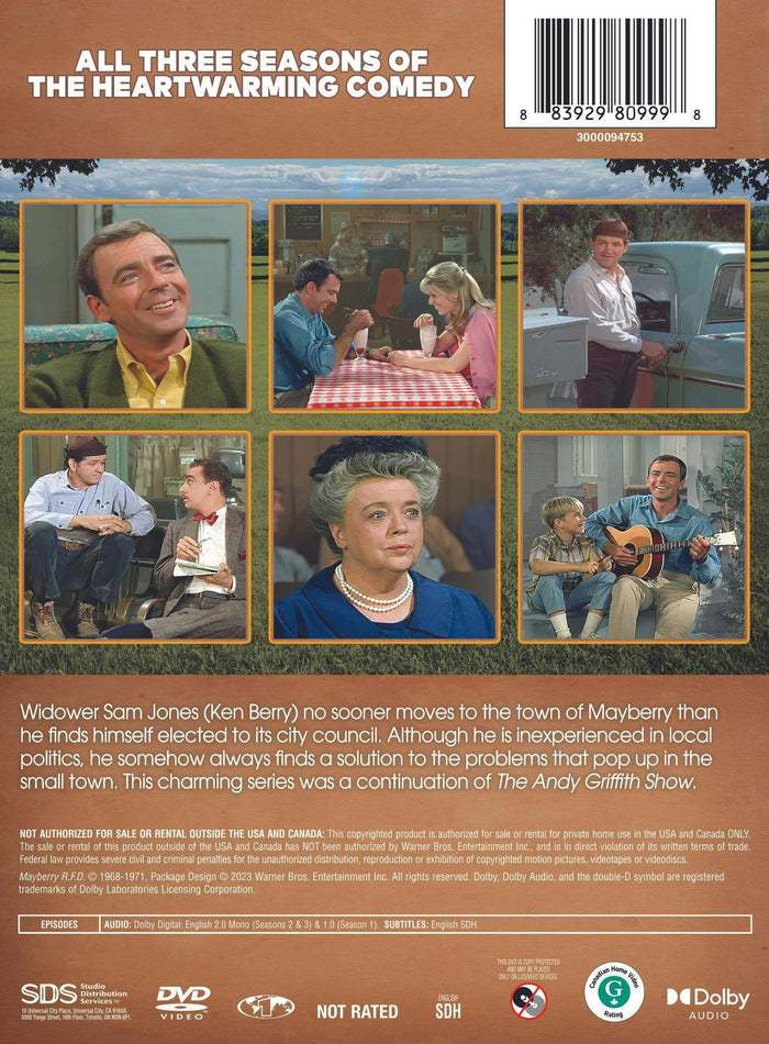 Mayberry R.F.D.: The Complete Series (Box Set) [DVD]